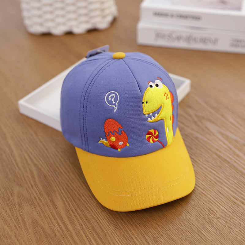 Wholesale Kids Cotton Dinosaur Baseball Hat